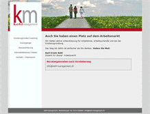 Tablet Screenshot of kehl-management.ch